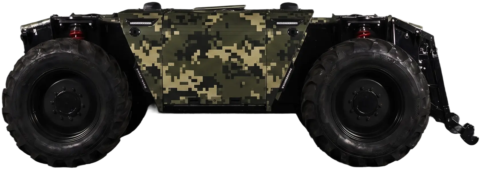 Side view of the Voltrac Thor defence variant